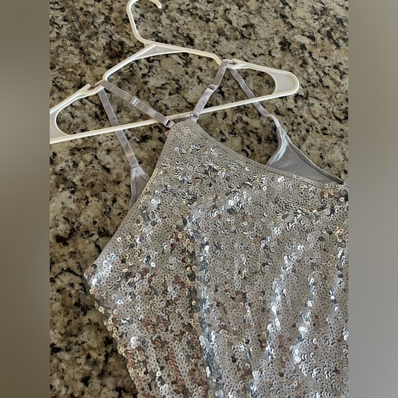 Silver Manor sequence dress size S - Picture 7 of 7
